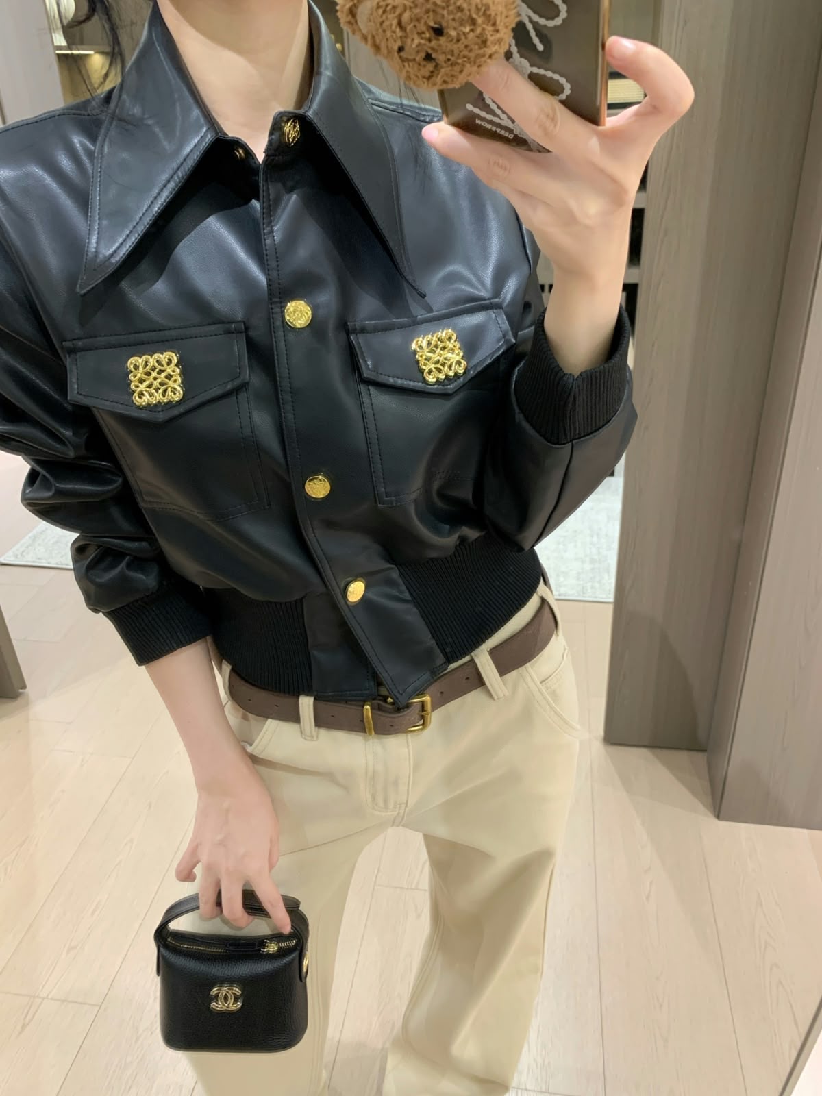 Loewe Leather Bomber
