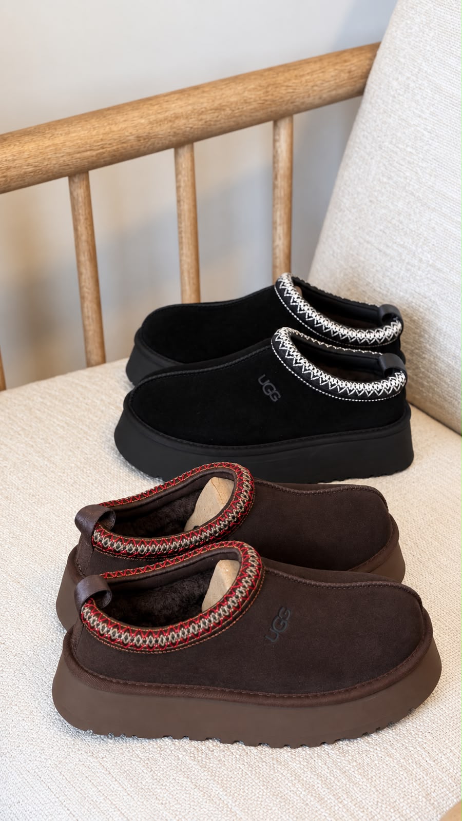 UGG Tasman Suede Slippers