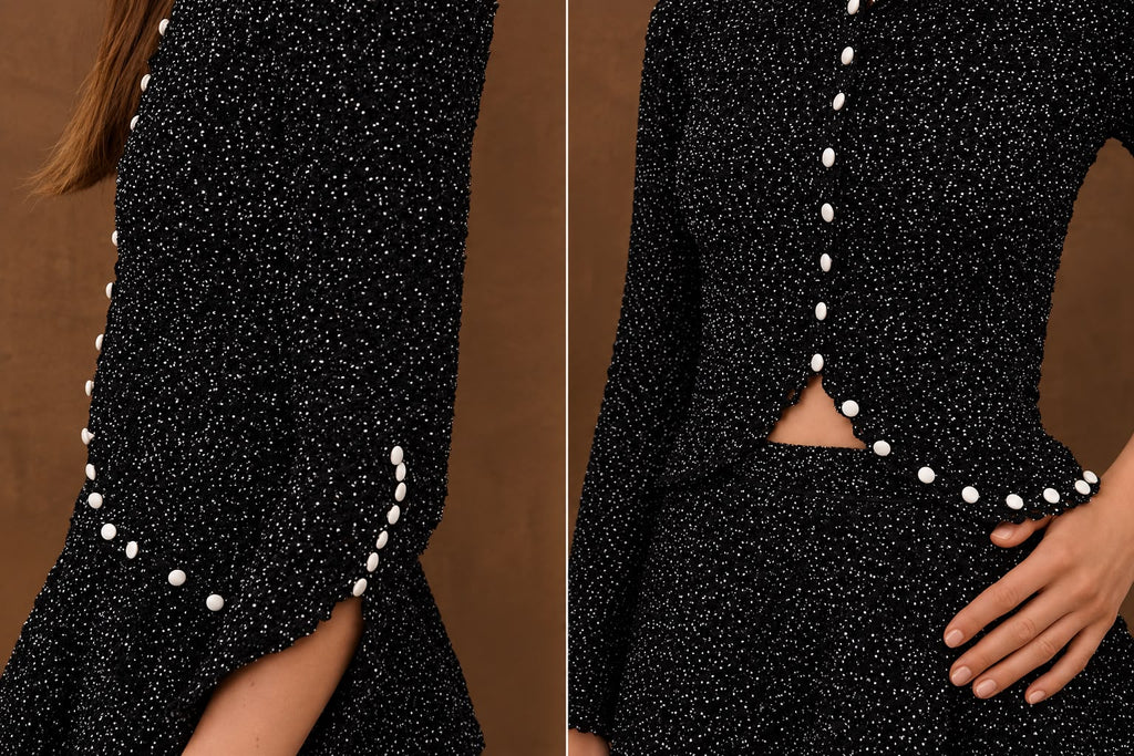 Dior Metallic Knit Cardigan / Jacket