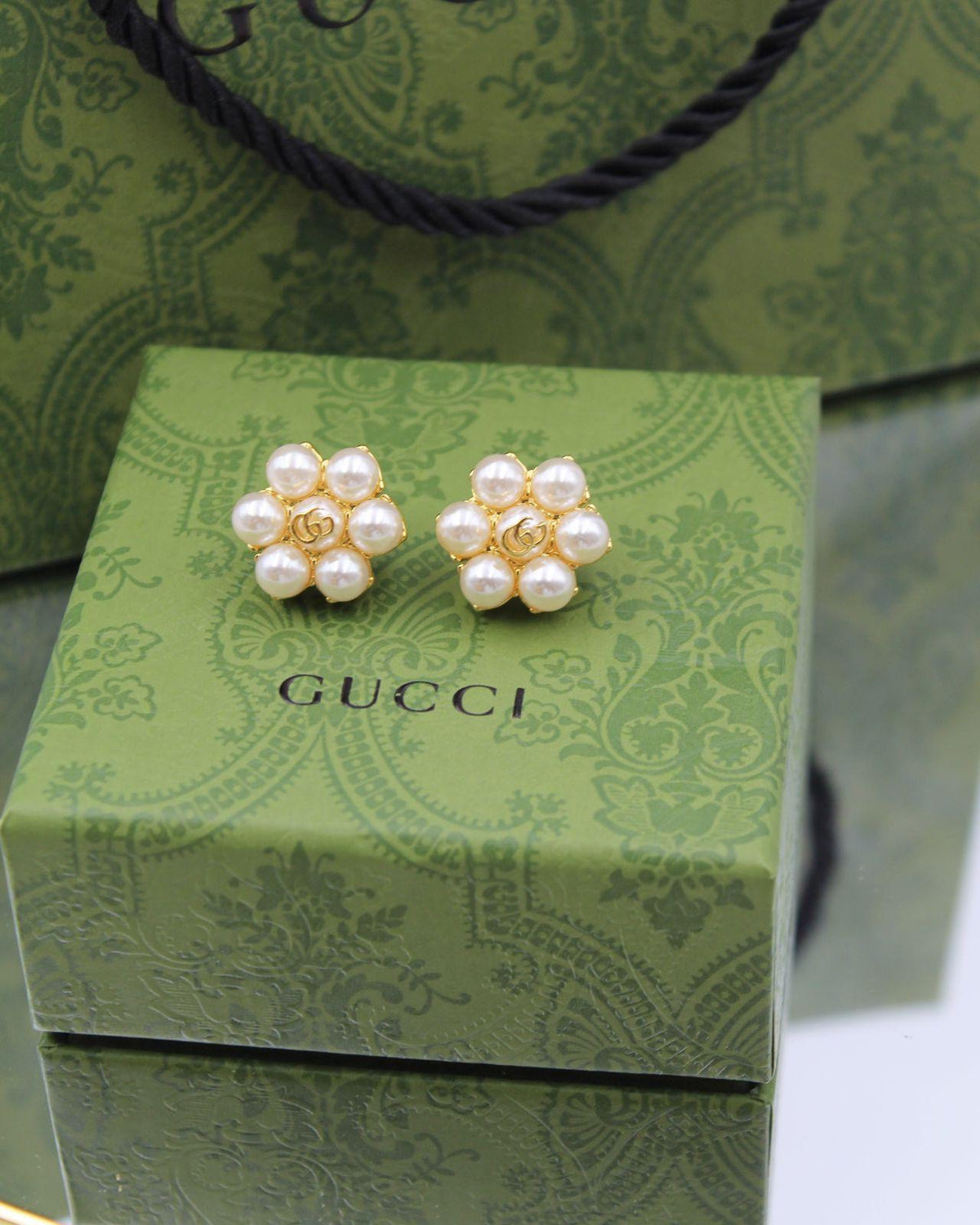 Gucci Gold Stud Earrings