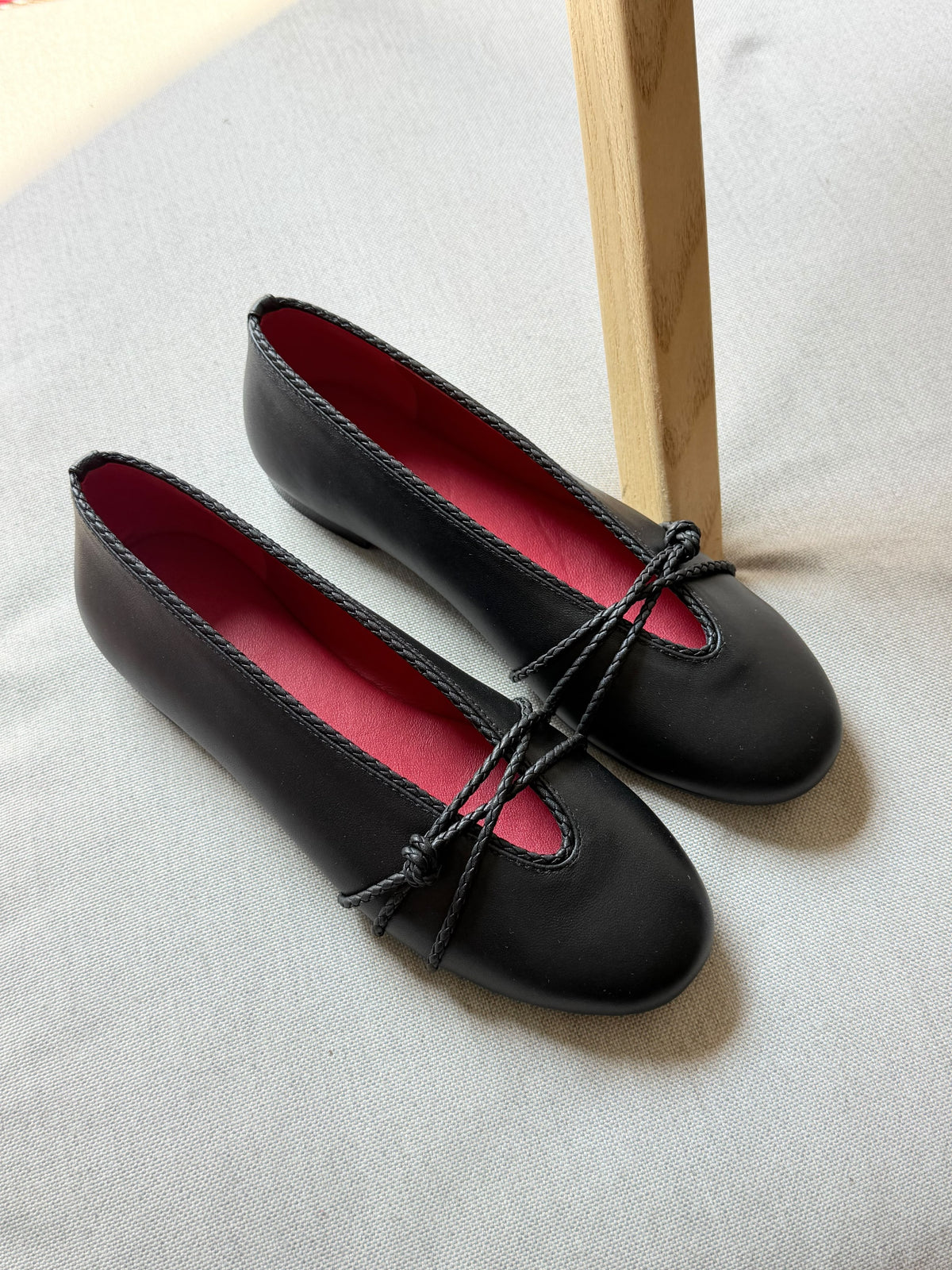 Bottega Veneta Rosa Ballerina Flats