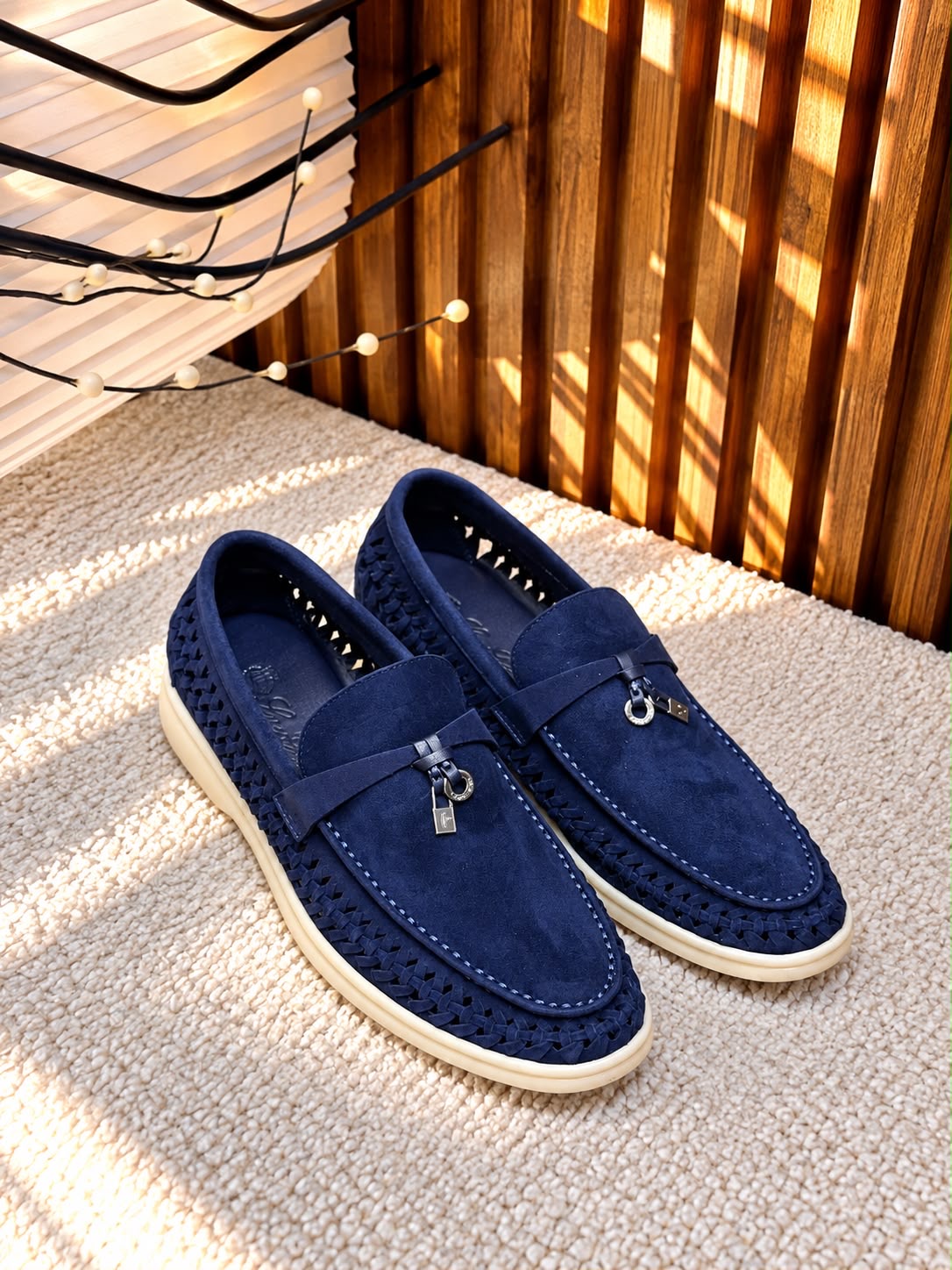 Summer Charms Walk Loafer – Braided Suede