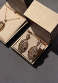 Bvlgari Serpent Set Necklace & Earings Swarovski Stones