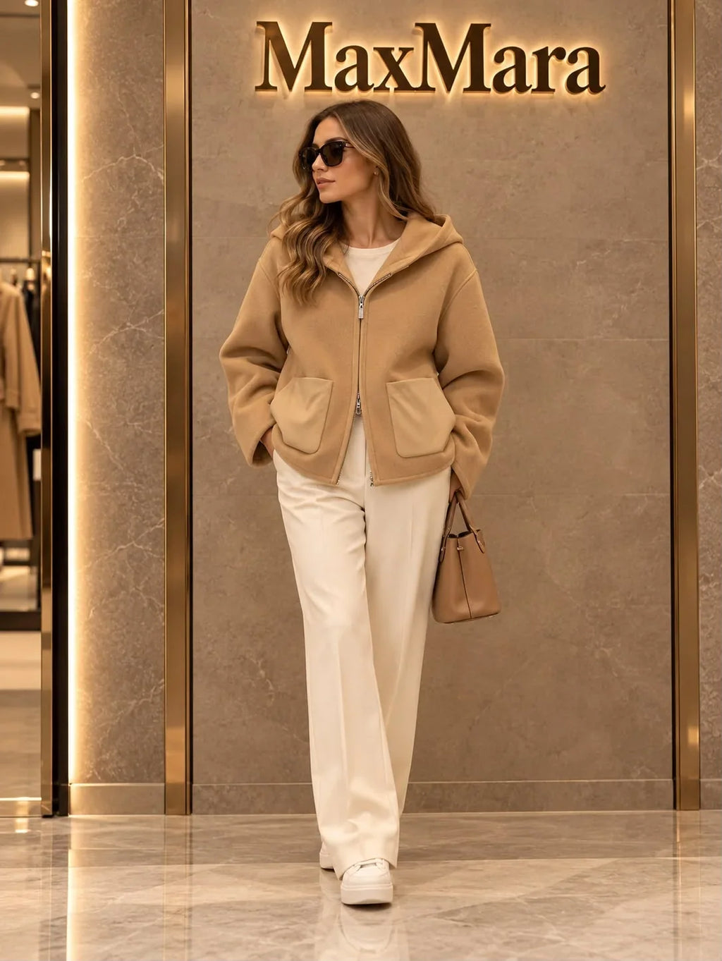 MaxMara Studio Comica Hooded Jacket