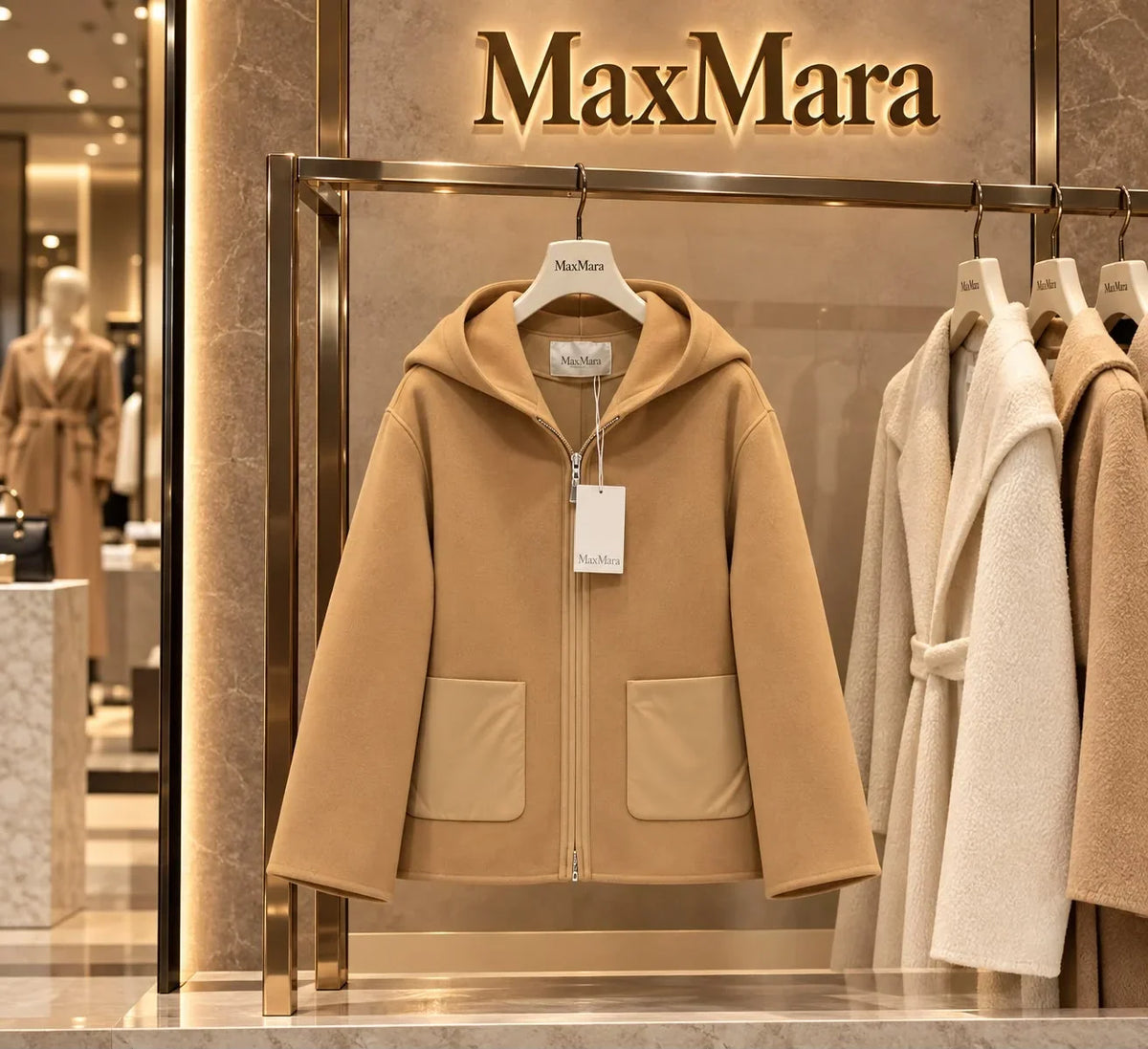 MaxMara Studio Comica Hooded Jacket