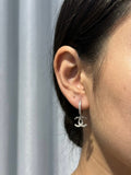 Chanel CC Logo Earrings