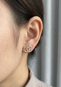 Chanel CC Logo Earrings