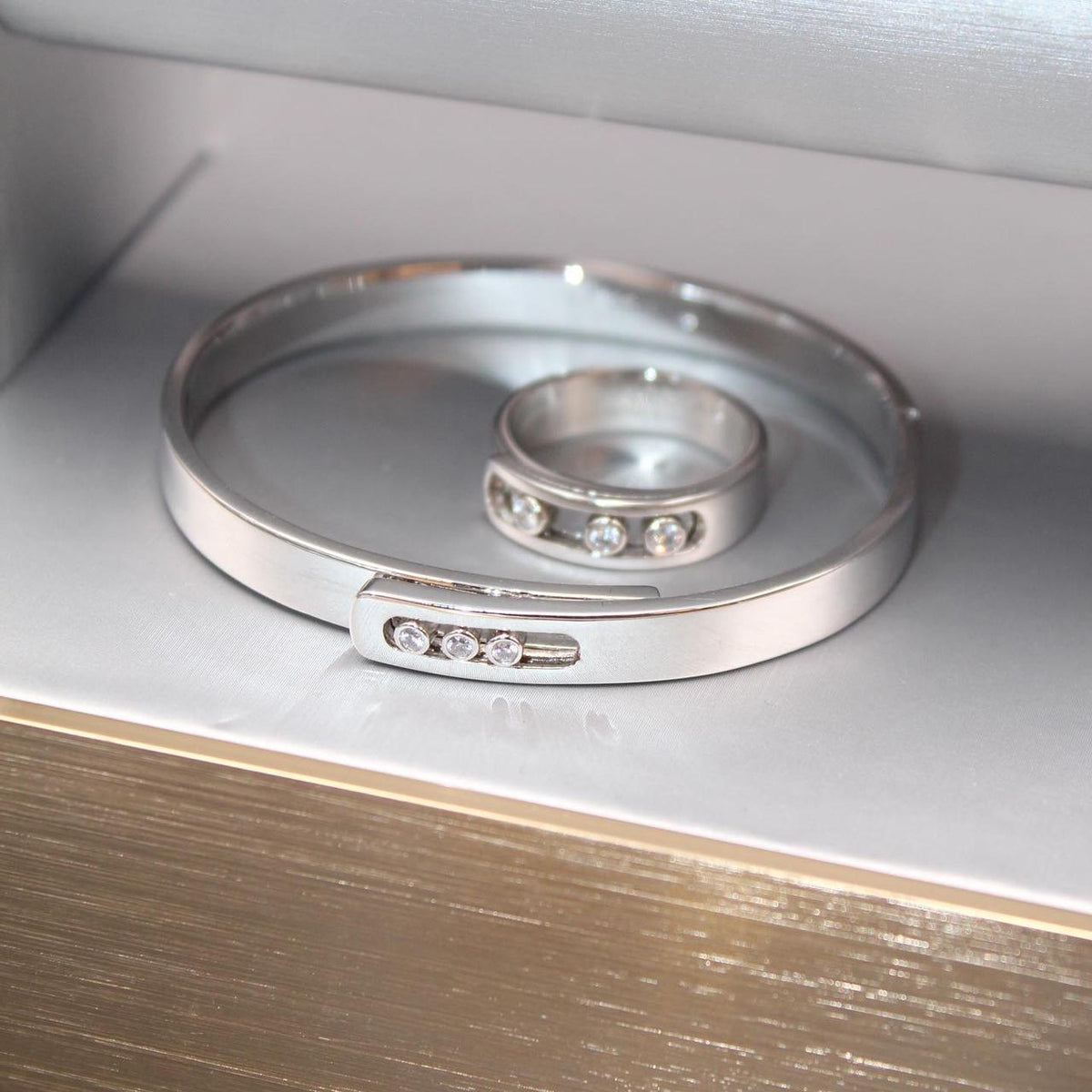 Messika Move Classic Bangle Bracelet & Ring Collection