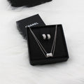 Chanel Necklace and Earrings Set