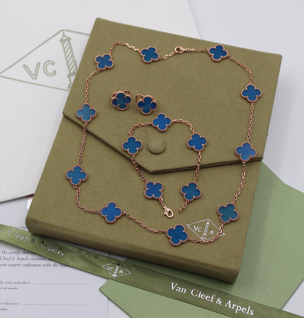 Van Cleef & Arpels Vintage Alhambra Set