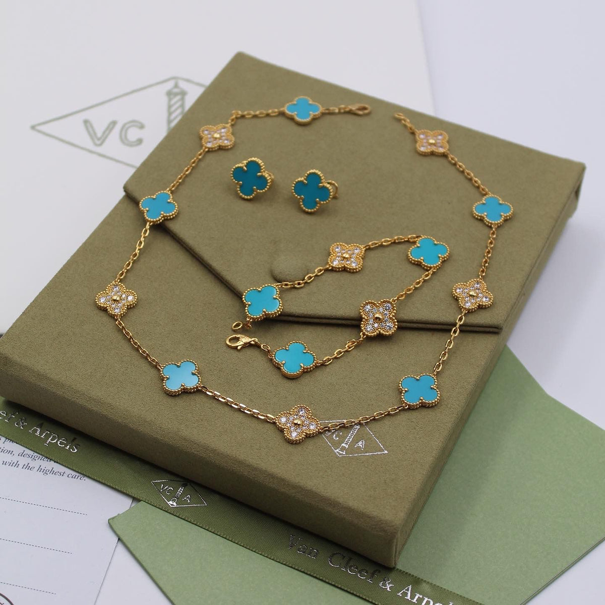 Van Cleef & Arpels Vintage Alhambra Set