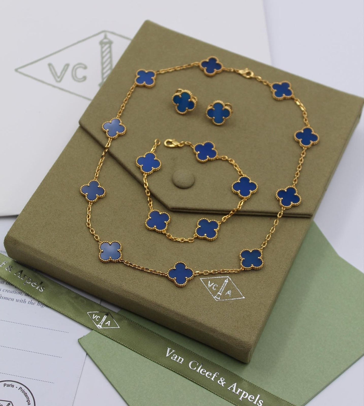 Van Cleef & Arpels Vintage Alhambra Set