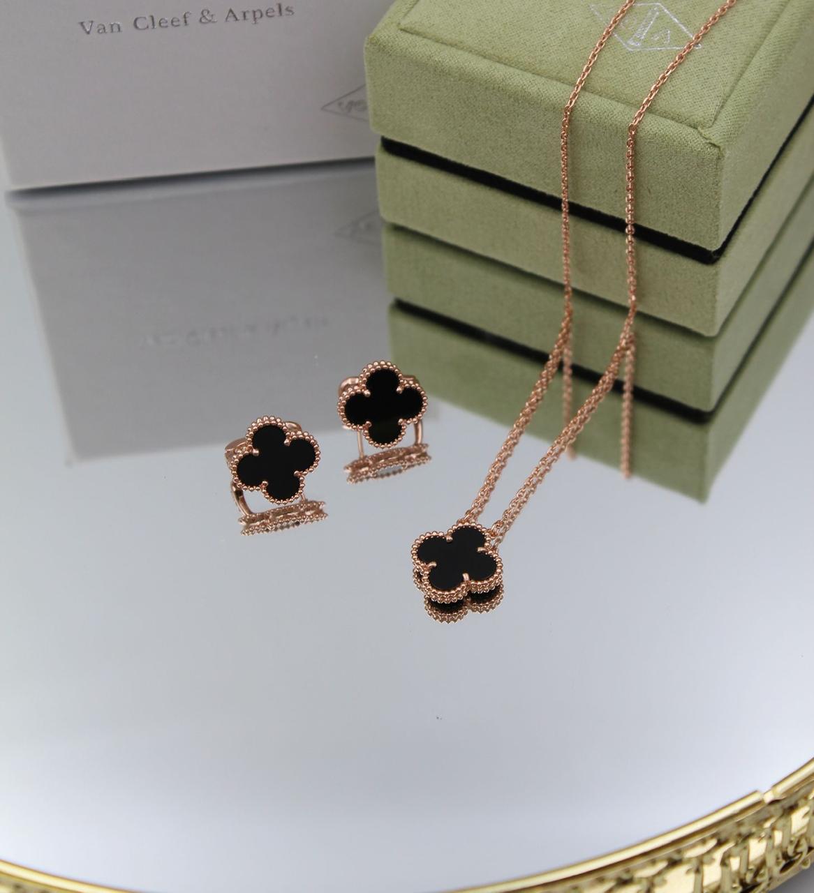 Van Cleef & Arpels Alhambra Motif Jewelry Set
