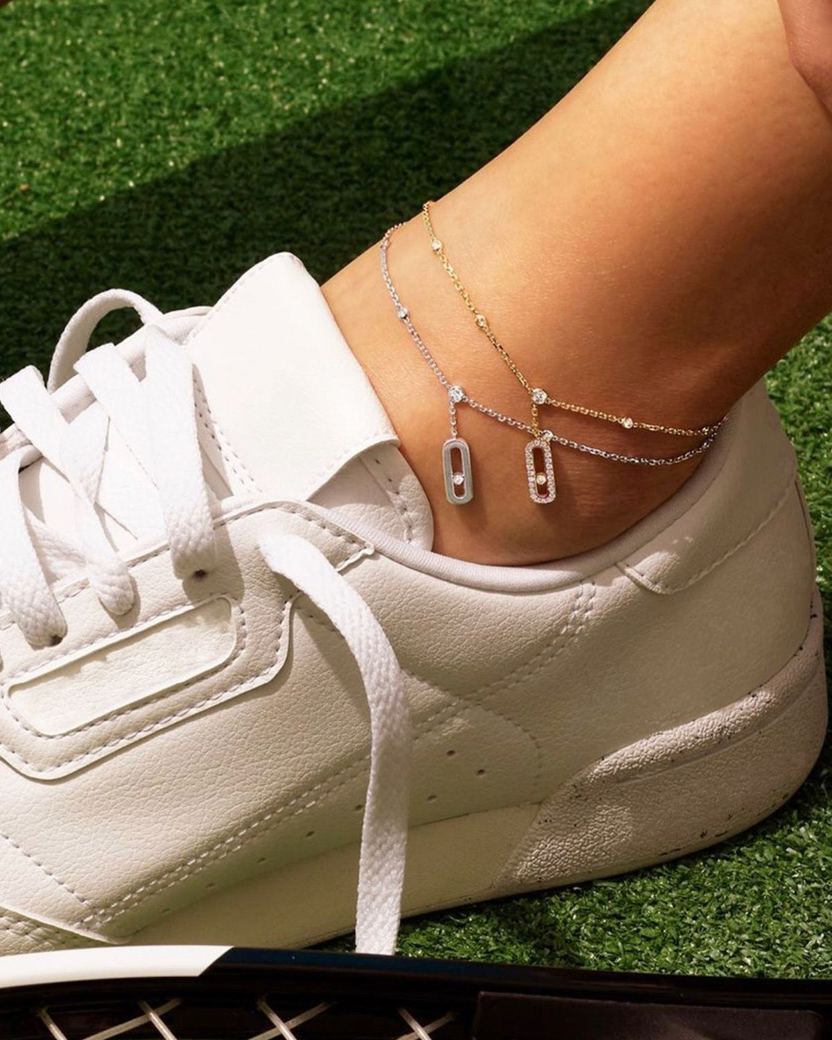 Messika Move Uno Diamond Anklet Collection