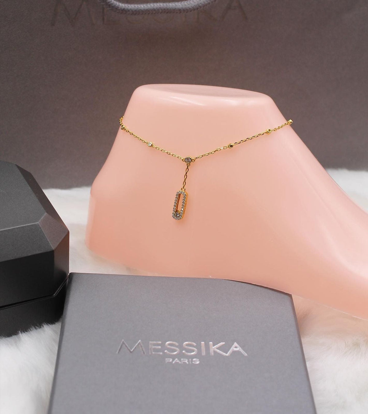 Messika Move Uno Diamond Anklet Collection