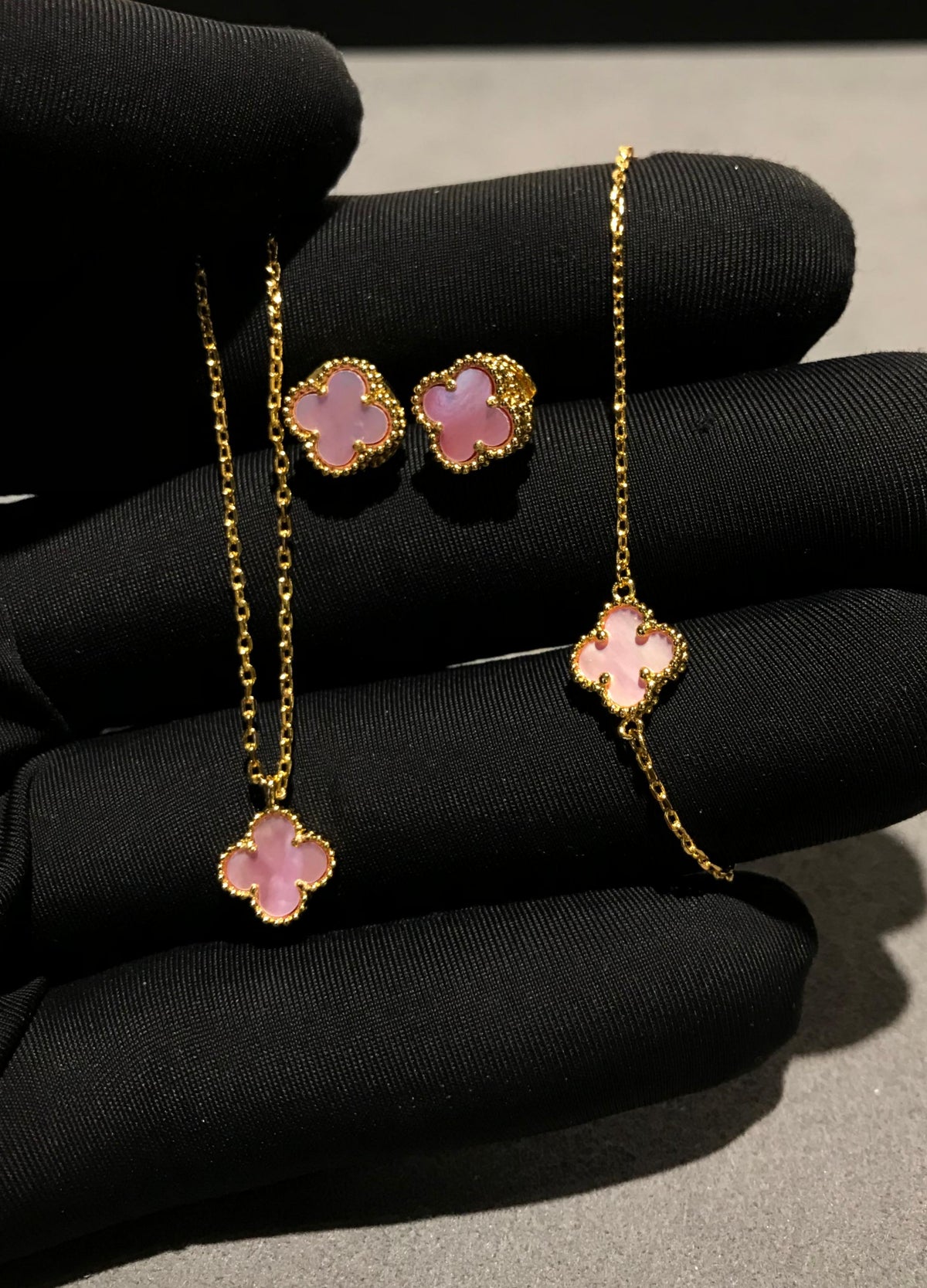 Van Cleef & Arpels Alhambra Motif Jewelry Set