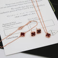 Van Cleef & Arpels Alhambra Motif Jewelry Set