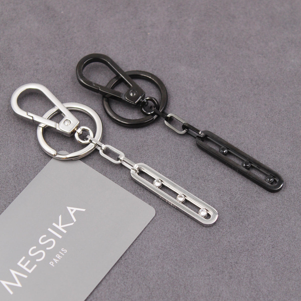 LV Initials Bag Charm and Key Holder