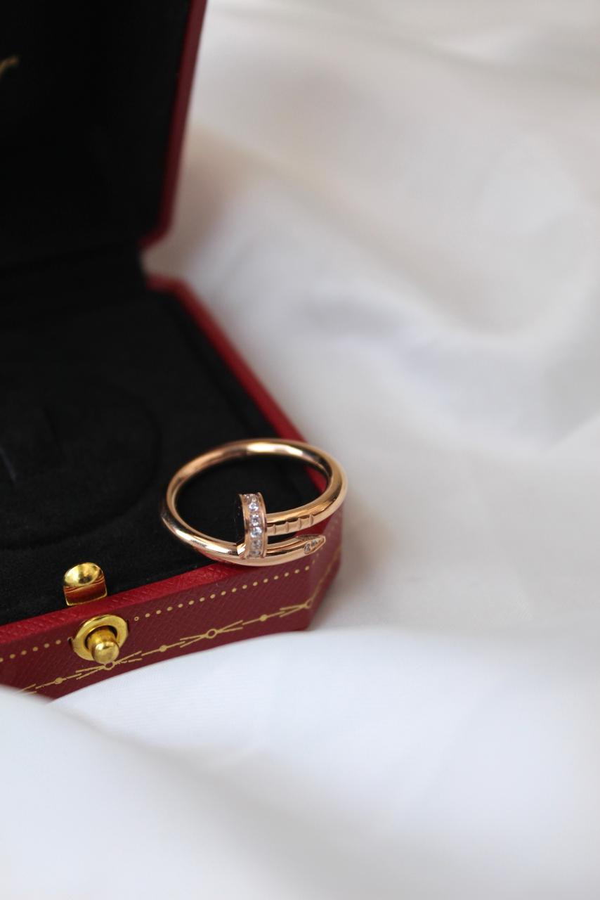 Cartier Head Accent Nail Ring