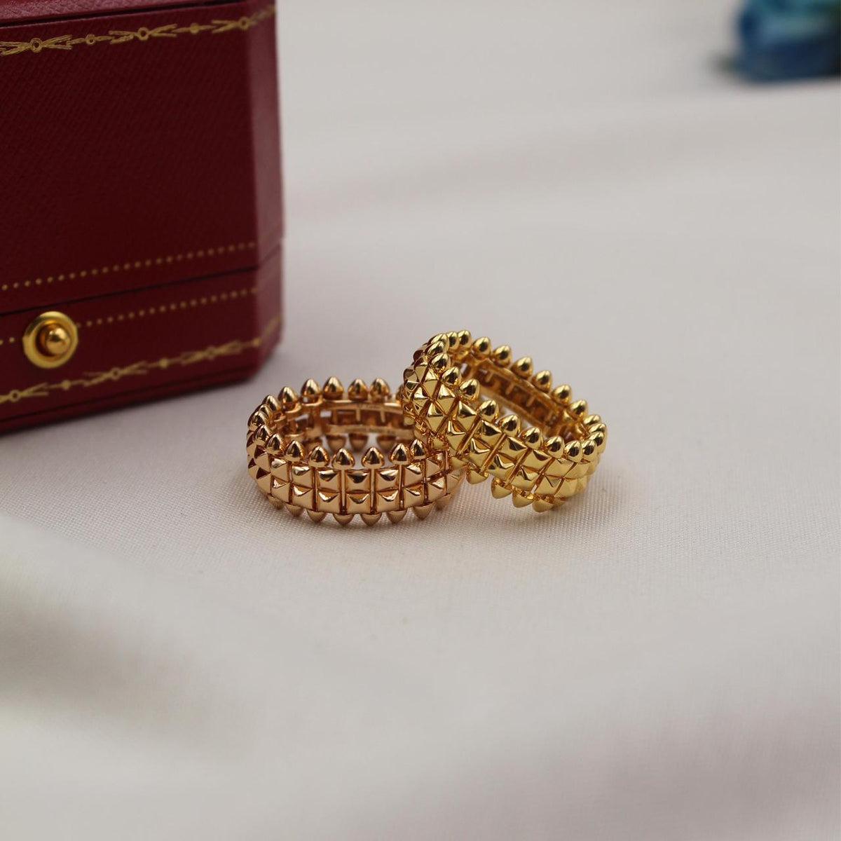 Cartier Studded Band Ring