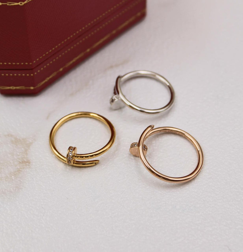 Cartier Head Accent Nail Ring