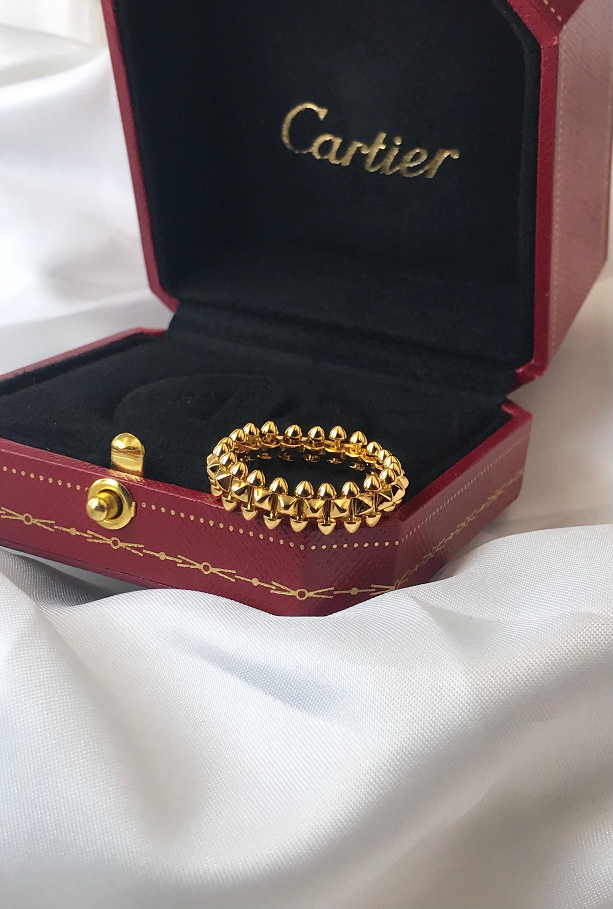Cartier Studded Band Ring