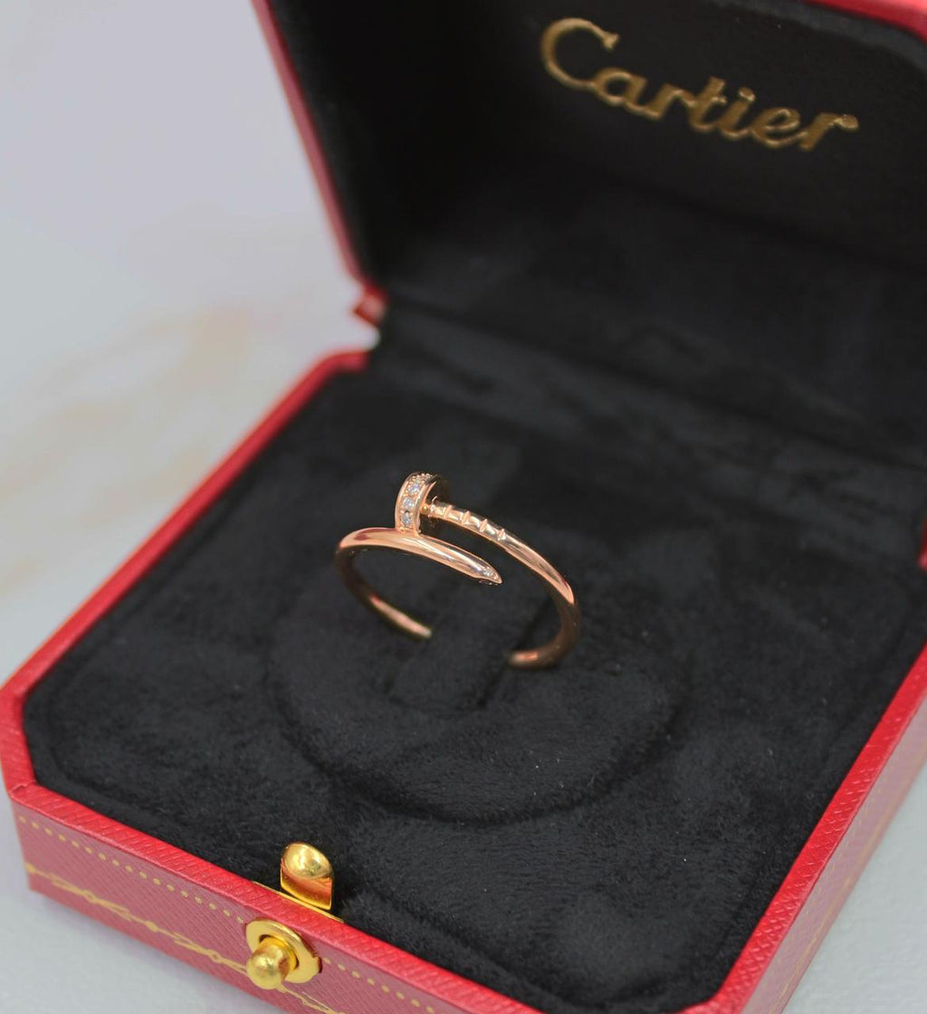 Cartier Head Accent Nail Ring