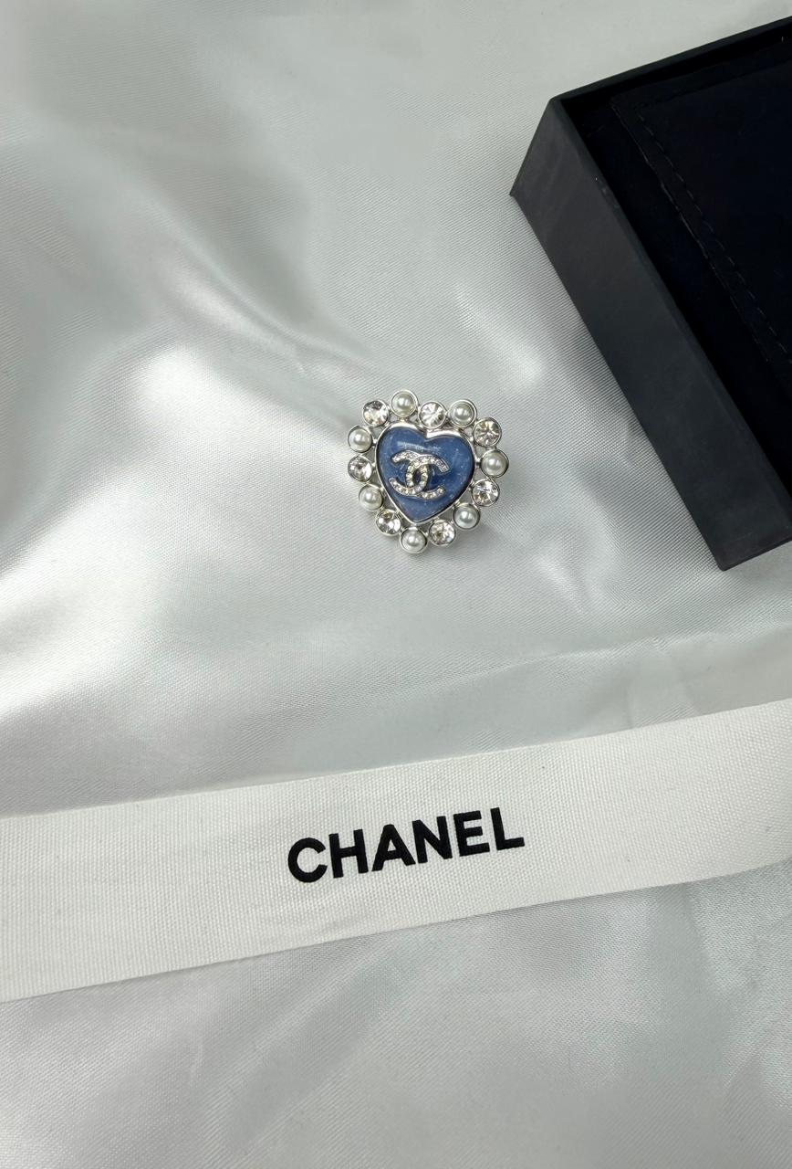 Chanel  CC Logo Brooch