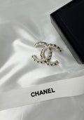 Chanel  CC Logo Brooch
