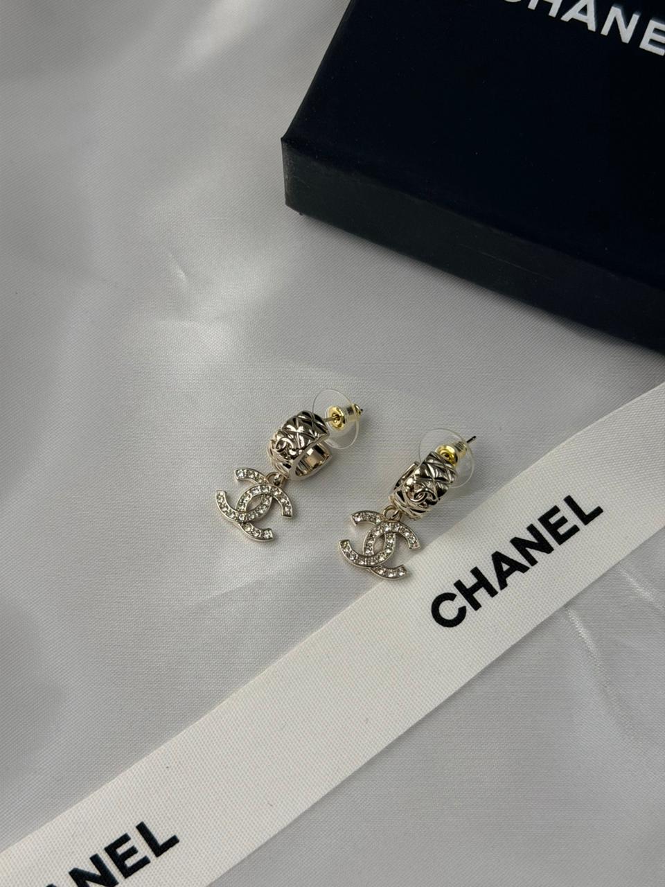 Chanel  CC Logo Brooch