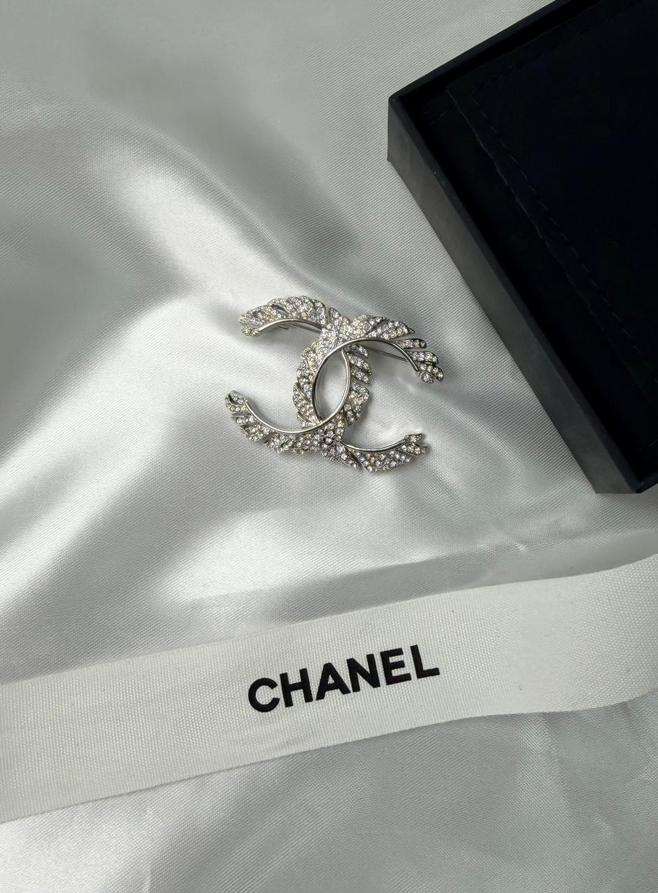 Chanel  CC Logo Brooch