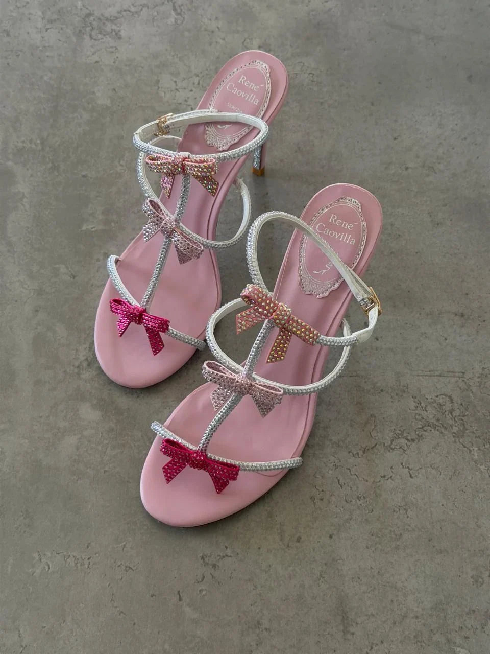 René Caovilla 105mm Caterina Sandals