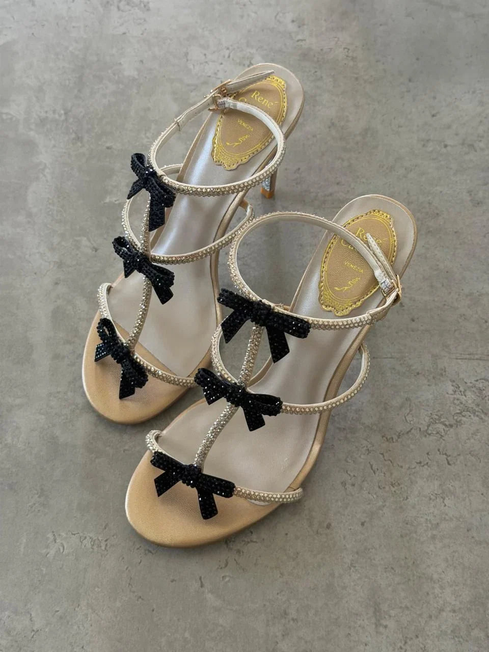 René Caovilla 105mm Caterina Sandals