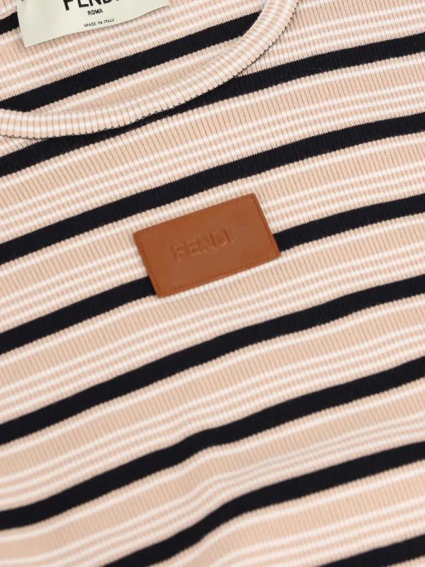 Fendi Striped Tank Top