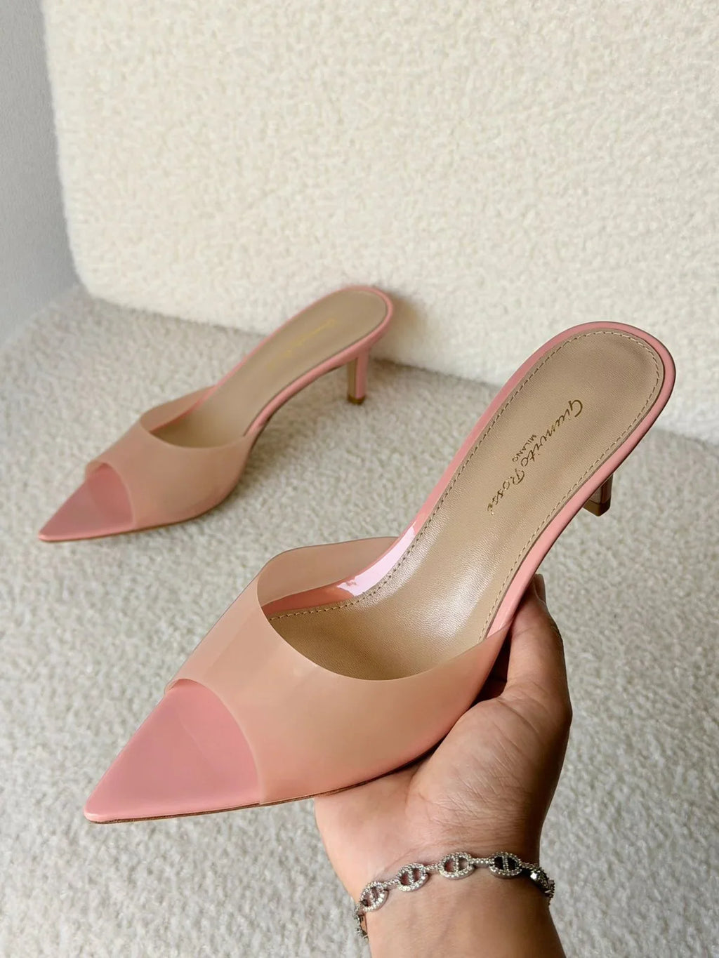 Gianvito Rossi Ellle 55 Mules