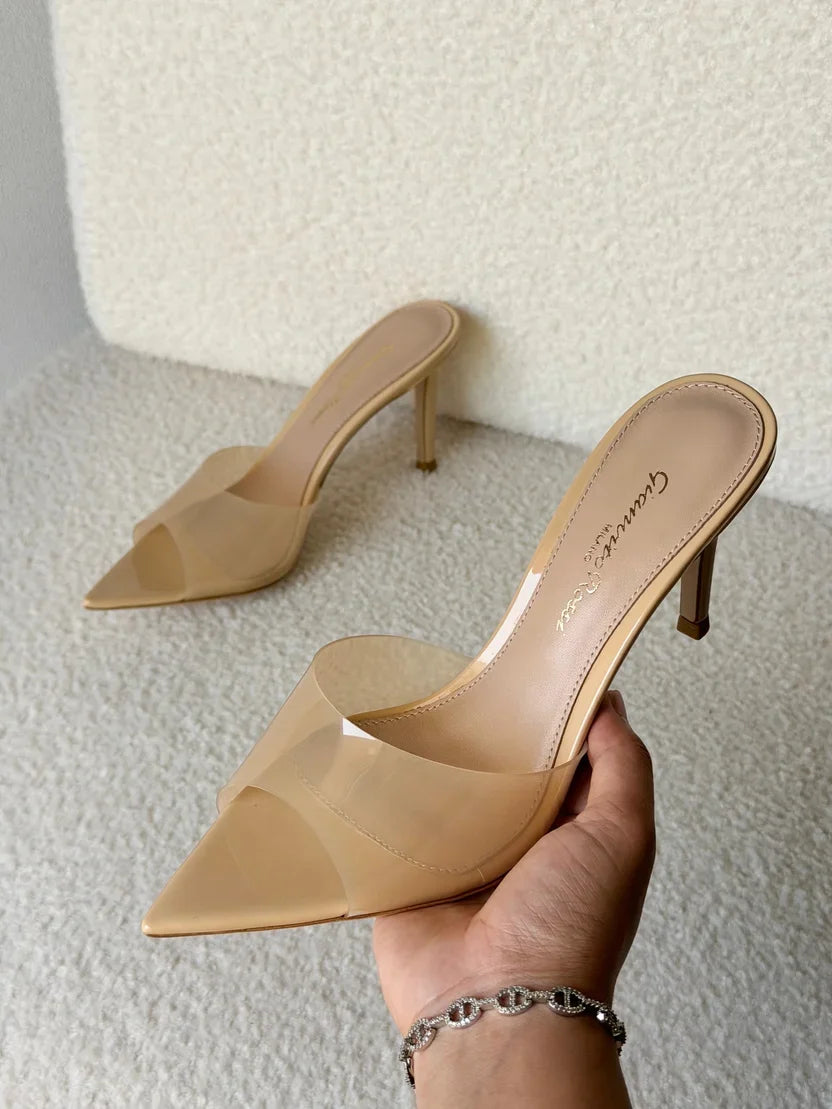 Gianvito Rossi Rania 55 Embellished Mules