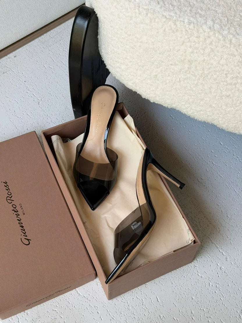 Gianvito Rossi Rania 55 Embellished Mules