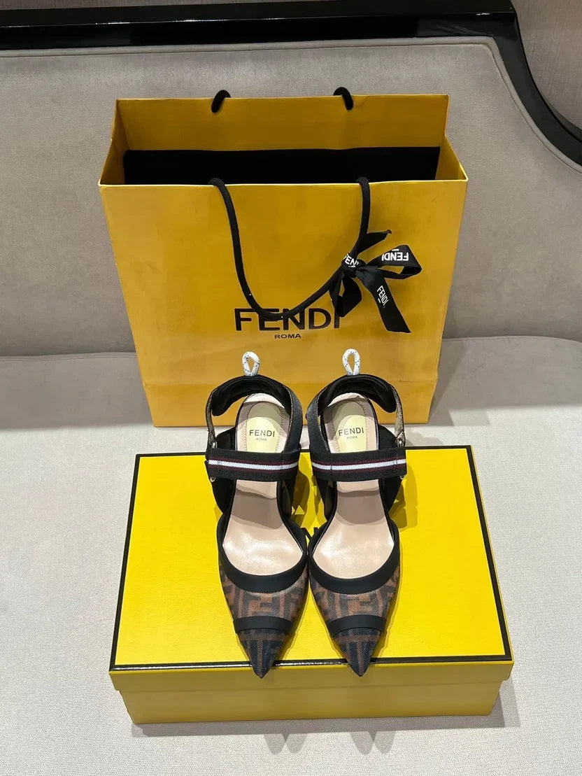 Fendi Colibrì slingback pumps