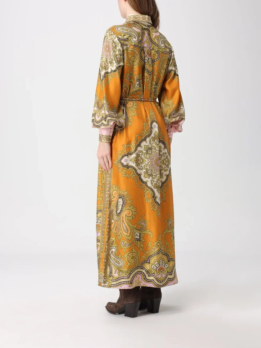 Alemais Clemenza Silk Shirtdress