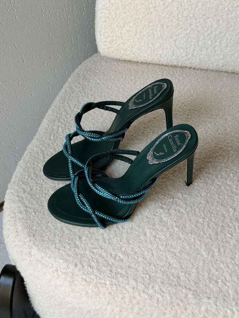 Rene Caovilla Braid Sandals