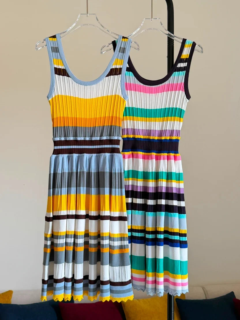 Alaia Multicolor Crinoline Dress