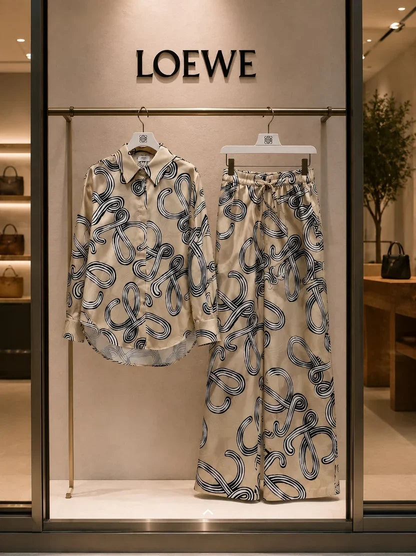 Loewe & Paula's Ibiza Anagram-Printed Set