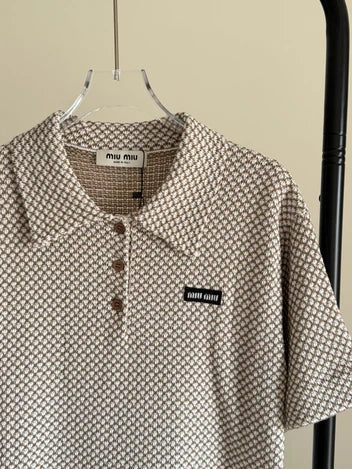 Miu Miu Cotton Polo Shirt