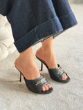 Dior My Dior Heeled Slides