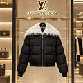Louis Vuitton Feather Collar Puffer Jacket