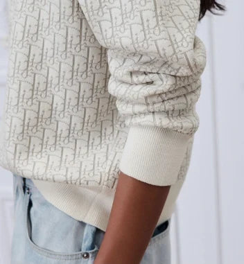 Dior Oblique Long-Sleeve Sweater