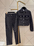 Hermes Porte-Bonheur Bandana Denim Set
