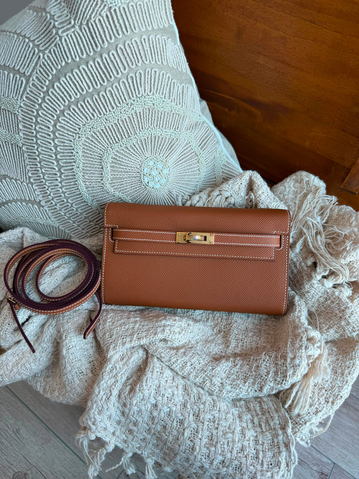 Hermes Kelly To Go Wallet Bag