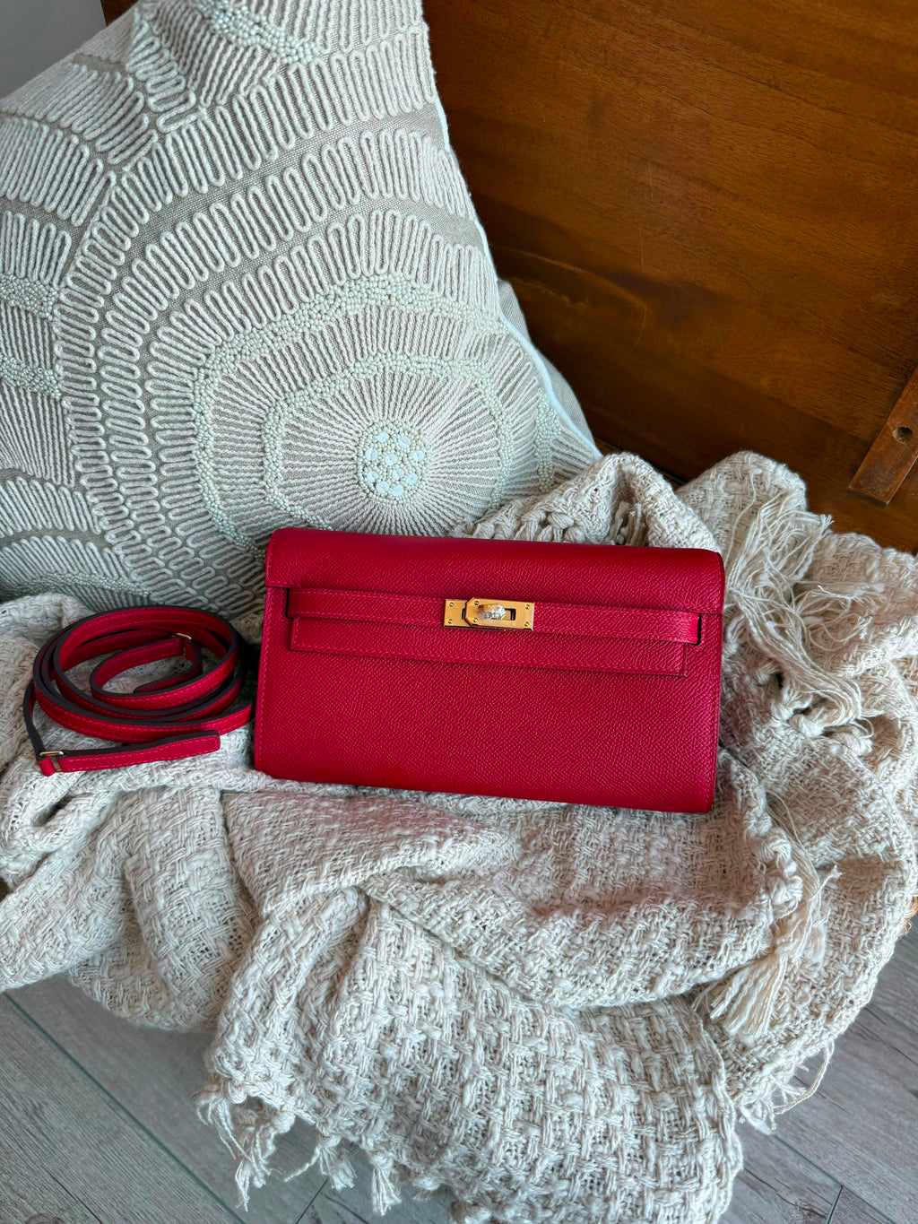 Hermes Kelly To Go Wallet Bag