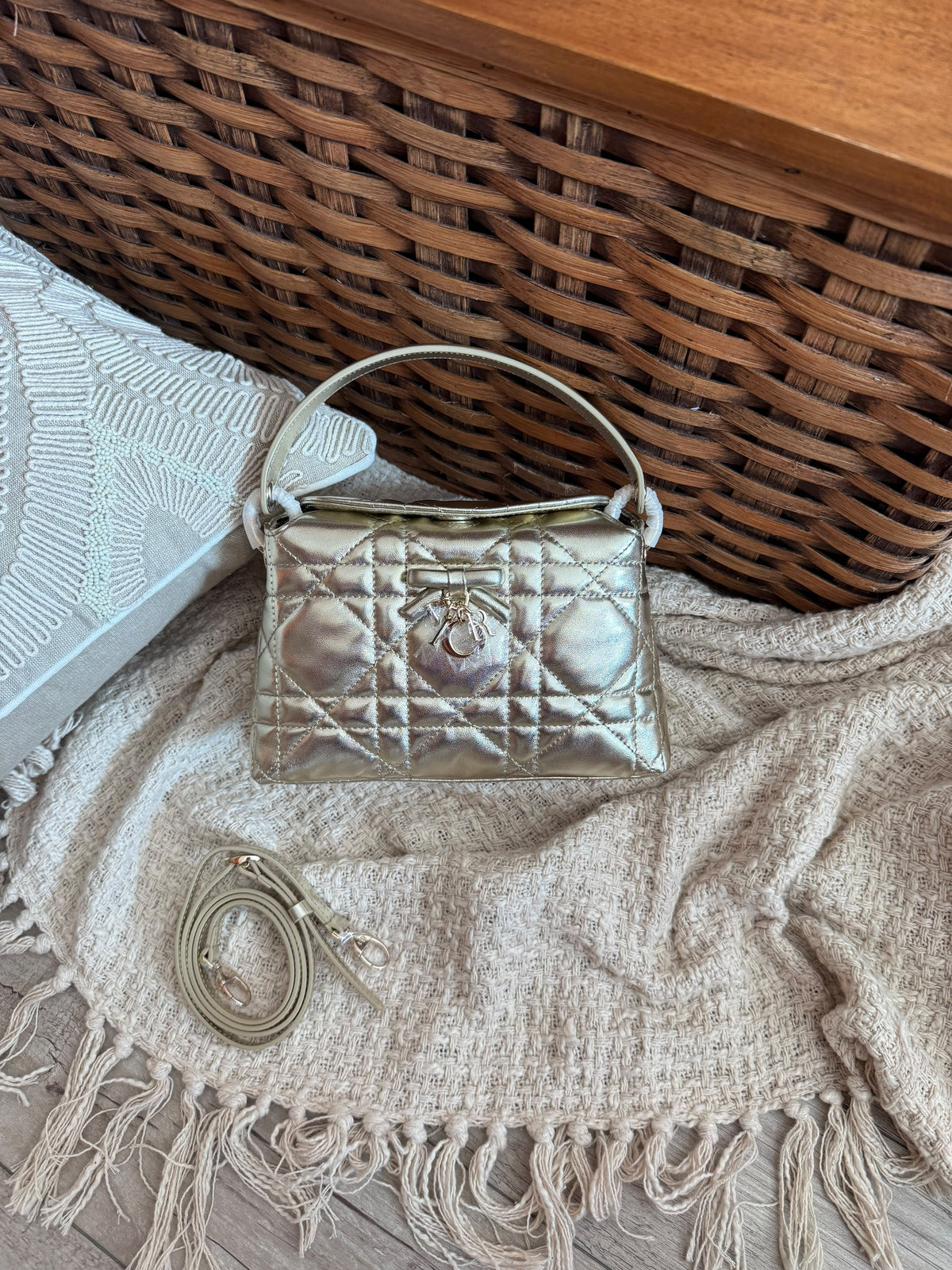 Dior Mini Bag  Cannage Lambskin